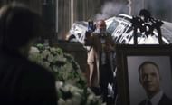 D.A. Colson in the funeral of Mayor Mitchell (Image via Warner Bros)